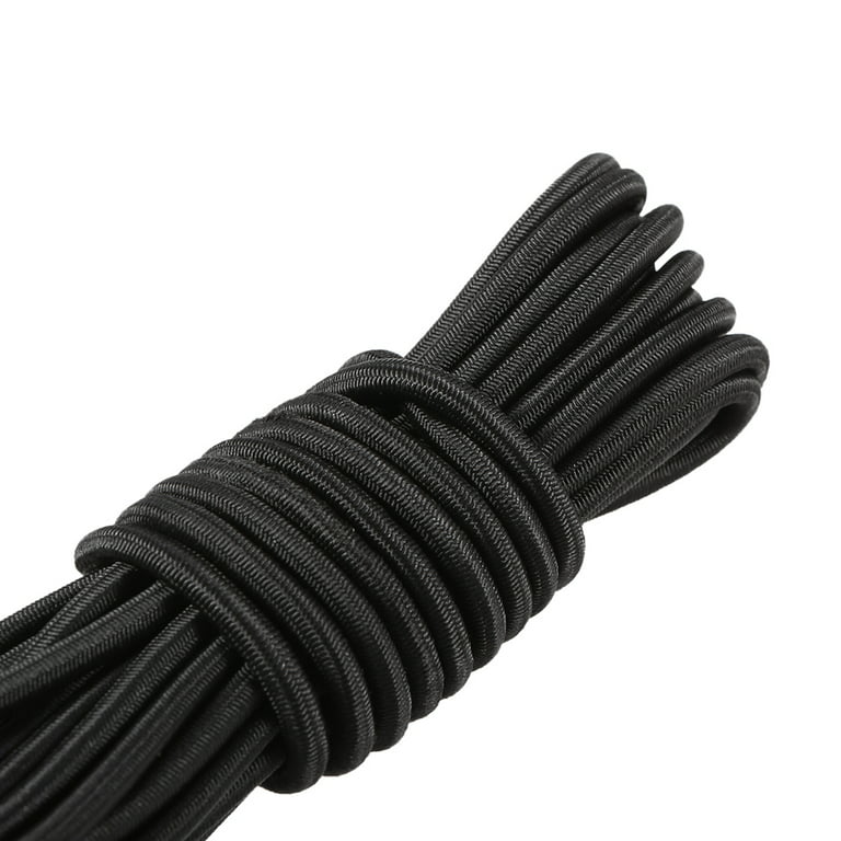 4mm x 1m High Tenacity Elastic Bungee/Shock Cord Tie Down Marine Rope Orange
